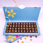 Personalised 50th Golden Anniversary Chocolates, thumbnail 4 of 7