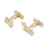 Dachshund Cufflinks In 9ct Solid Gold, thumbnail 5 of 5