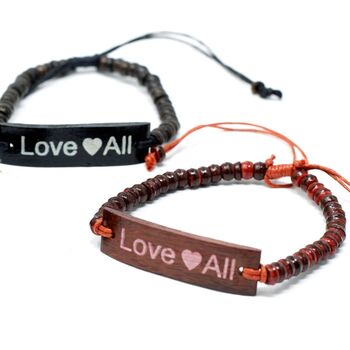 Love All Slogan Bracelets Party Favours | Set Of Six, 4 of 4