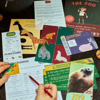Zoo Themed Logic Puzzle For Kids, Escape Room Game, 5 of 8
