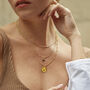 Gemini Star Sign Necklace Silver Or Gold Vermeil, thumbnail 3 of 6