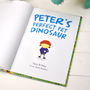 Personalised Pet Dinosaur Story Book And Toy, thumbnail 2 of 6
