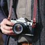 Personalised Leather Camera Strap Slim, thumbnail 5 of 11
