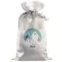 Personalised The Snowman And The Snowdog Pom Pom Sack, thumbnail 2 of 4