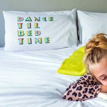 Personalised Gift For Dancer Pillowcase, 6 of 7