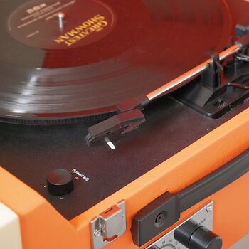 Retro Record Player On Legs With Bluetooth And Radio, 4 of 11