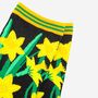 Womens Welsh Daffodil Floral Bamboo Socks, thumbnail 3 of 4