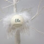 Personalised Angel Wings Decoration, thumbnail 5 of 6