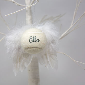 Personalised Angel Wings Decoration, 5 of 6