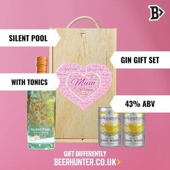 Mum Silent Pool Gin Gift Set With Tonics, 2 of 8