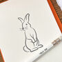 'Little Bunny' Letterpress Card, thumbnail 3 of 6