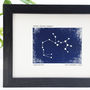 Personalised Sagittarius Constellation Woodblock Print, thumbnail 5 of 8