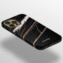Gold Marquina Marble Tough Case For iPhone, thumbnail 2 of 4