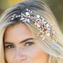 Silver, Gold Or Rose Gold Plated Bridal Hair Clip, thumbnail 10 of 12