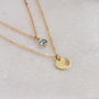 Personalised Layered Birthstone Necklace Set, thumbnail 4 of 9