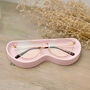Pastel Pink Glasses Holder Tray And Sunglasses Tray, thumbnail 5 of 8