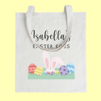 Personalised Easter Egg Hunt Bag, 2 of 5