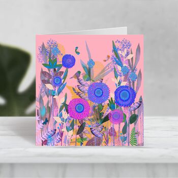 Six Floral Inspired Blank Greeting Cards, 2 of 7