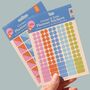 Corner And Dots Planner Stickers, thumbnail 2 of 4