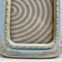 Distressed Blue And Gold Freestanding Photo Picture Frame – 6x4' Portrait 10x15cm, thumbnail 3 of 5