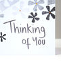 Thinking Of You Floral Card, thumbnail 6 of 8