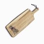 Personalised German Wirehaired Pointer Engraved Acacia Serving Board, thumbnail 9 of 11