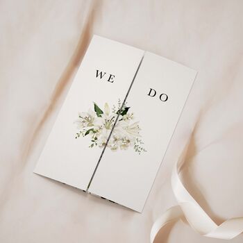 Lily Gatefold Wedding Invitations, 2 of 5