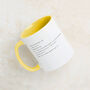 Morse Code Personalised Message Ceramic Mug, thumbnail 2 of 8