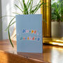 Blue Happy Birthday Card, thumbnail 3 of 9