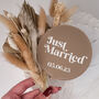 Retro Just Married Cake Topper, thumbnail 2 of 6