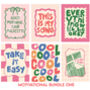 Sets Of Six Motivational Art Themed Print Bundles, thumbnail 5 of 12