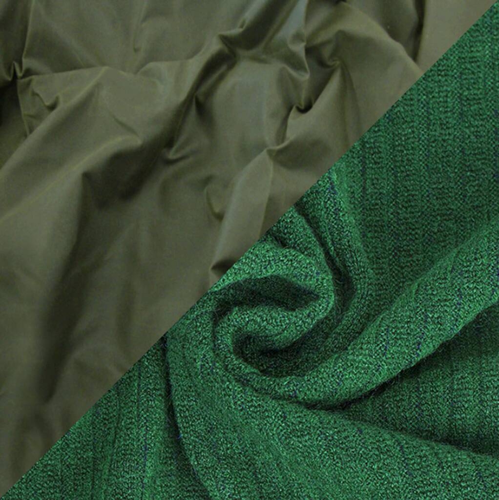 Waxed Cotton Quilted Snood Made To Measure Dog Jacket By Grumble