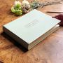 Decadent And Large Luxury Linen Guest Book, thumbnail 8 of 9