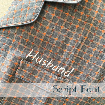 Personalised Men’s Finely Woven Cotton Pyjama Set, 5 of 7