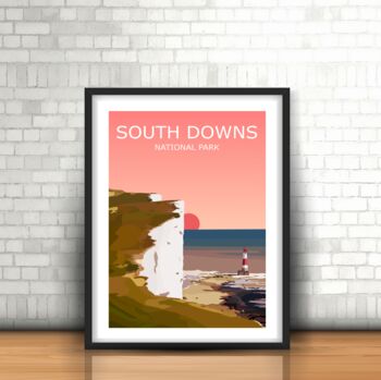 South Downs National Park Art Print, 2 of 4