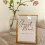 Photo Guest Book Wedding Sign A6 Wedding Print, thumbnail 1 of 3