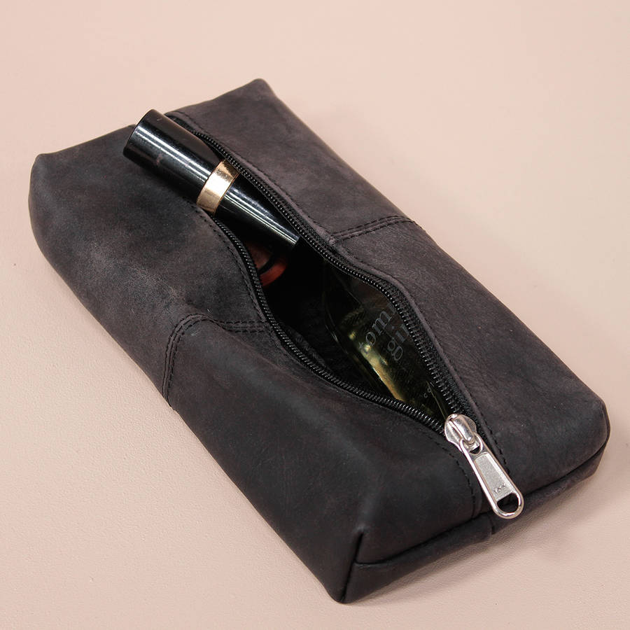 leather pencil case by scaramanga