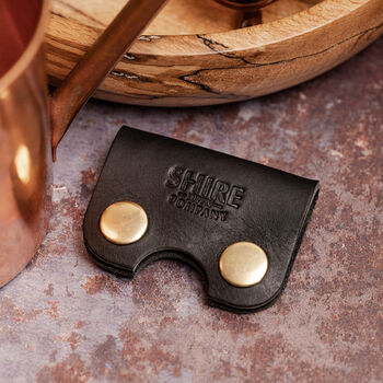 Personalised Leather Headphone Tidy, 2 of 8