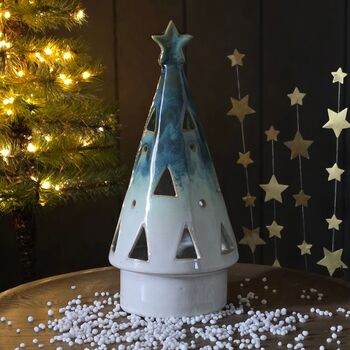 Ceramic Cone Light Up LED Tree, 2 of 2