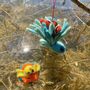 Clownfish In Coral Fair Trade Handmade Felt Fish, thumbnail 6 of 6