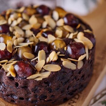 Brandy Fruit And Nut Cake Round, 4 of 5