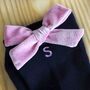 Personalised Velvet Bow Bamboo Socks Gift For Her, thumbnail 3 of 6