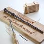 Personalised Wizard's Wand Stand, thumbnail 1 of 5
