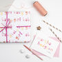Baby Girl Wrapping Paper Set, thumbnail 6 of 9
