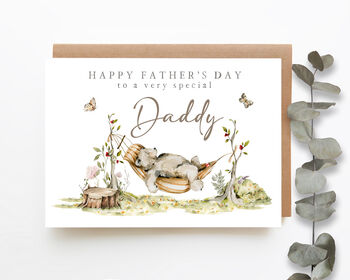 Personalised Father's Day Card Hammock, 2 of 5