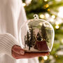 Distance To North Pole Camping Christmas Globe, thumbnail 1 of 2