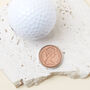 50th Birthday 1976 Lucky Penny Coin Golf Marker, thumbnail 2 of 7