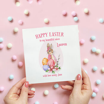 Peter Rabbit Niece Or Nephew Easter Card, 4 of 4