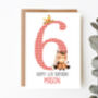 Personalised Children's Birthday Card Farm Horse, thumbnail 1 of 7