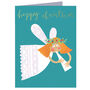 Christmas Angel Mini Greetings Card, thumbnail 2 of 3